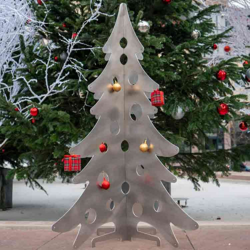 albero di Natale in metallo albero di Natale in metallo