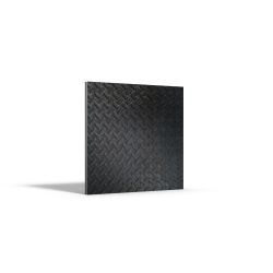 Chapa de aço quadrada com blindagem feita à medida