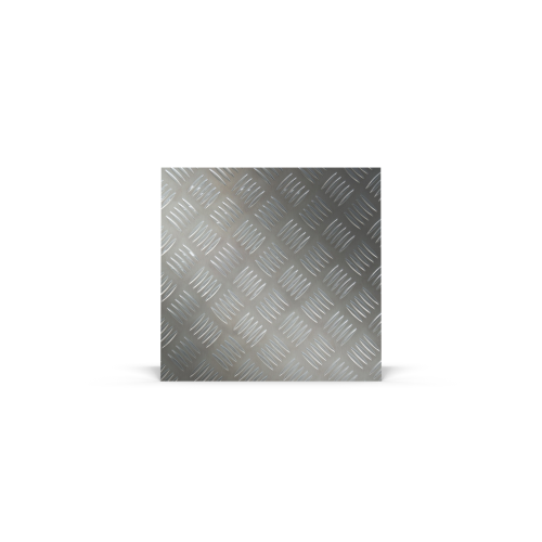 Custom-made square ribbed aluminum plate - Ribbed sheet metal Custom-made square ribbed aluminum plate - Ribbed sheet metal