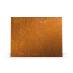 Plaque acier corten rectangle sur-mesure Plaque acier corten rectangle sur-mesure