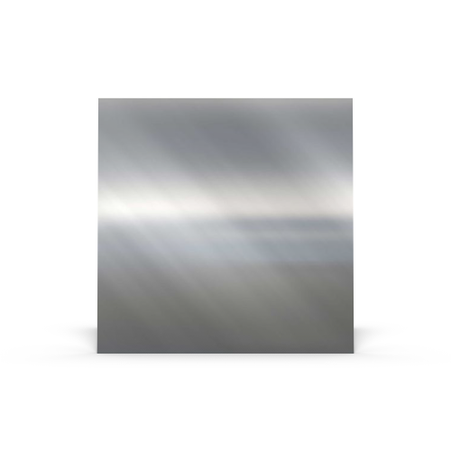 Chapa quadrada de aço inoxidável escovado feita à medida