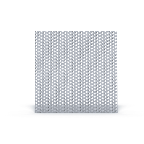 Square perforated aluminum plate - John Steel Square perforated aluminum plate - John Steel
