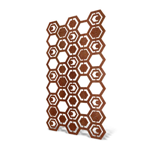Exterior decorative panel with grid pattern - John Steel Exterior decorative panel with grid pattern - John Steel