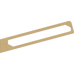 Tablero de fibra de densidad media (MDF) natural a medida - John Steel Tablero de fibra de densidad media (MDF) natural a medida - John Steel
