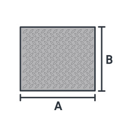 Coperchio quadrato in acciaio inox – John Steel