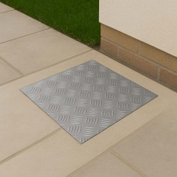 Coperchio quadrato in alluminio – John Steel