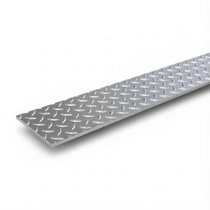 Profilé plat aluminium larmé sur mesure | Achat en ligne