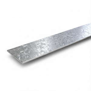 Profilé plat acier galvanisé sur mesure - Découpe John-Steel