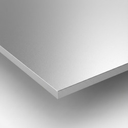 Placa de alumínio bruto 5 mm por medida - corte a laser
