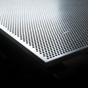 Custom perforated aluminum sheet 1.5 mm | John Steel