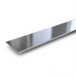 Profilé plat en inox magnétique | Support pour magnets