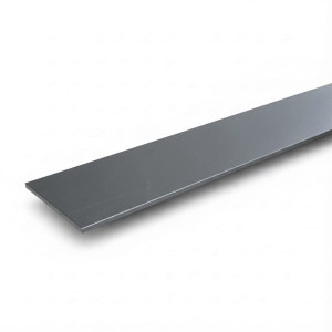 Profilé plat en aluminium anodisé | John Steel