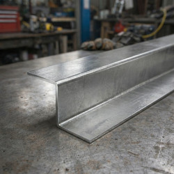 Profilé Z en inox brut sur mesure - Profilé de transition inox mat