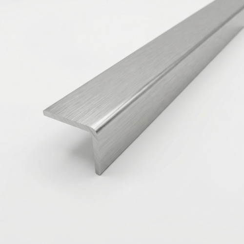 Brushed stainless steel L profile - Custom inox angle for edges