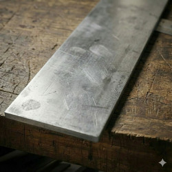 Raw stainless steel flat bar - John Steel
