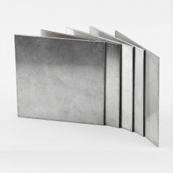Custom-made raw aluminum shimming plate